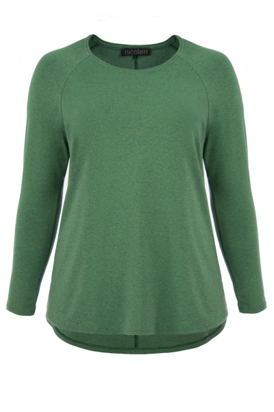 Shirt Mathea LA grün meliert XL
