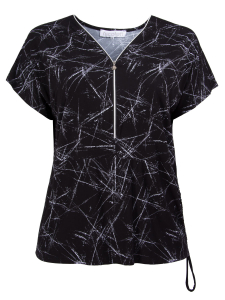 Shirt Charis schwarz Scratch XL